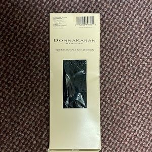 Donna Karan sheer knee highs Onyx